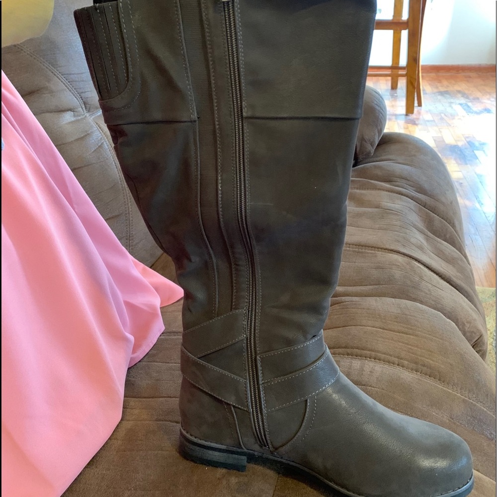 Knee high boots